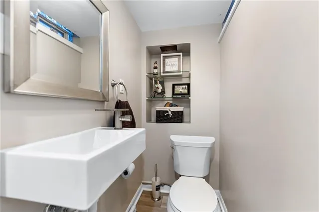 a view of an outdoor sitting space