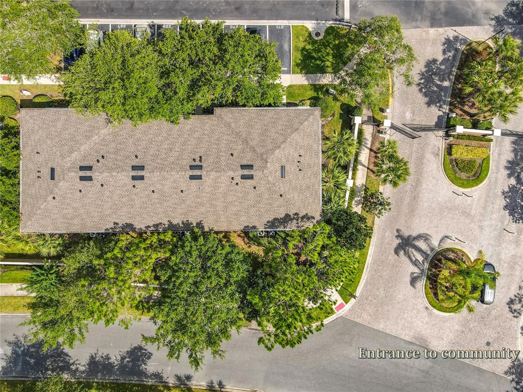 3309 Wilshire Way Road, Unit 3 Orlando, FL 32829 - Photo 27 of 43 an aerial view of a backyard