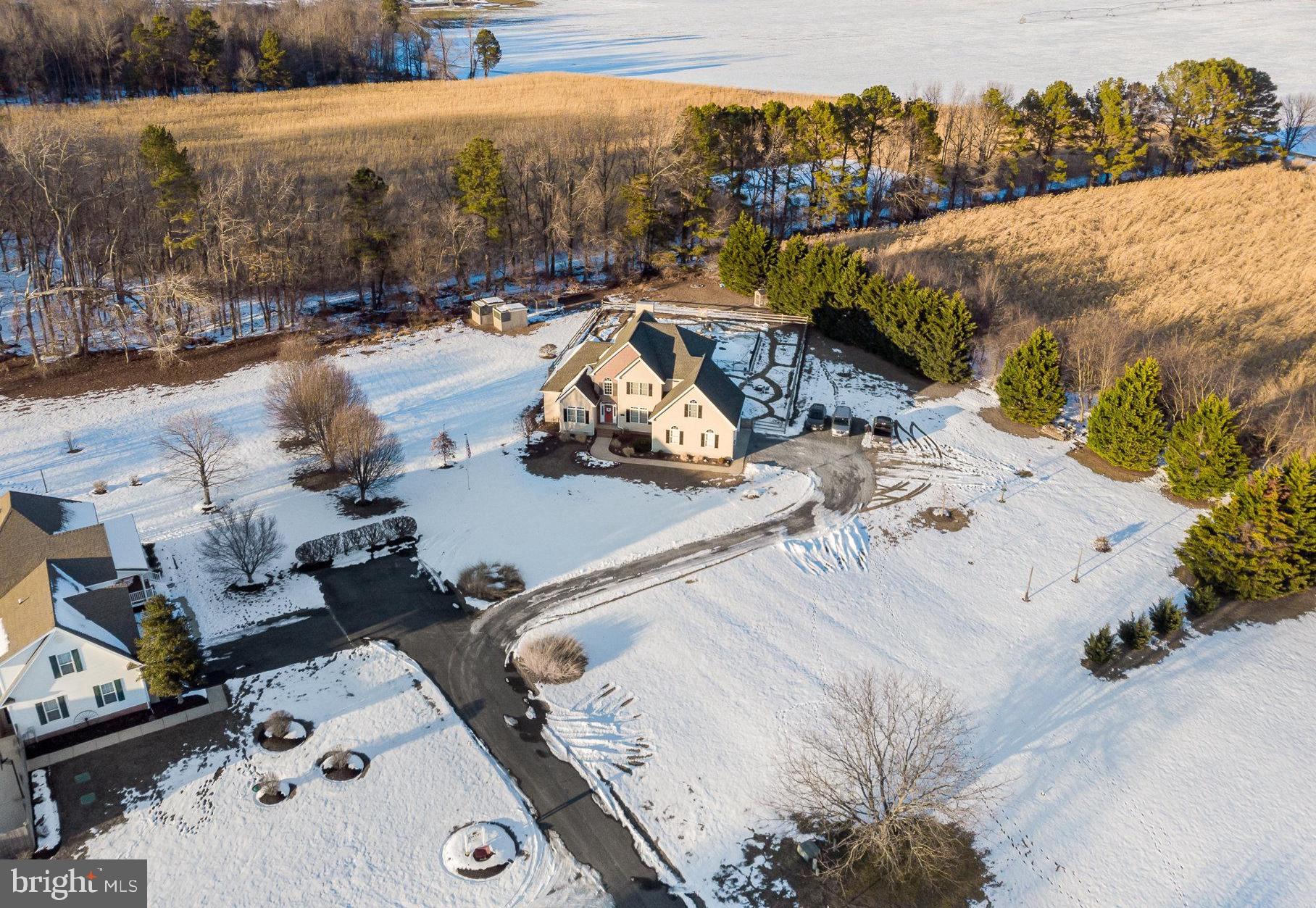 8291 Clearfield Road Denton, MD 21629 - Photo 35 of 40 swimming pool view with a lake view