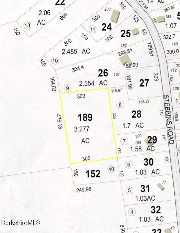 109 Stebbins Road Otis, MA 01253 - Photo 64 of 66 Lot 189 3.28 acres Towers copy
