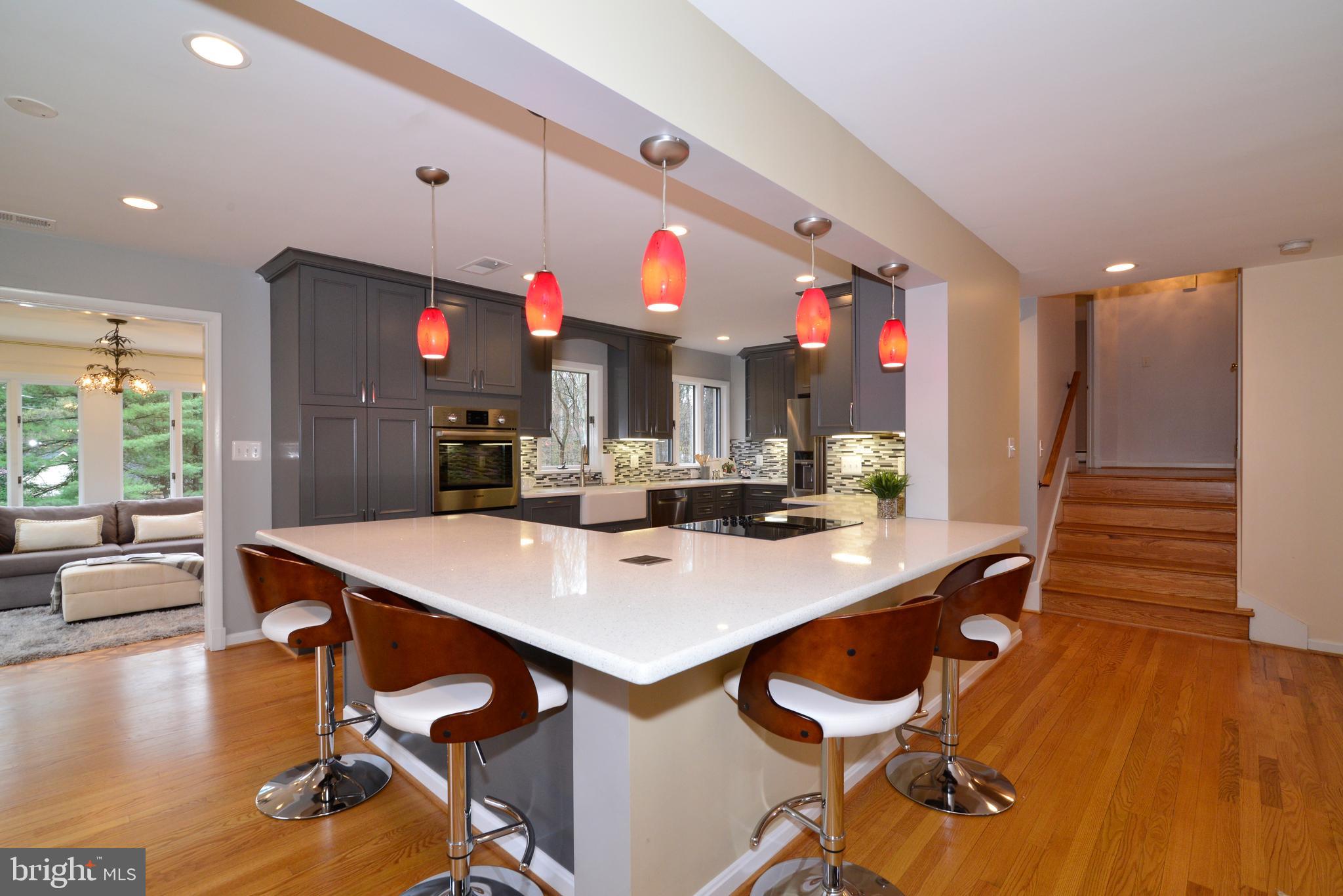 9600 Clarks Crossing Road Vienna, VA 22182 - Photo 10 of 79 Kitchen is amazing! Look at this island!