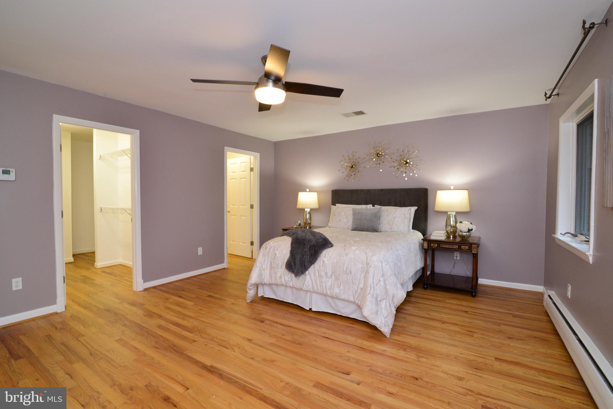 9600 Clarks Crossing Road Vienna, VA 22182 - Photo 22 of 79 Master bedroom suite w/ 2 walk-in closets