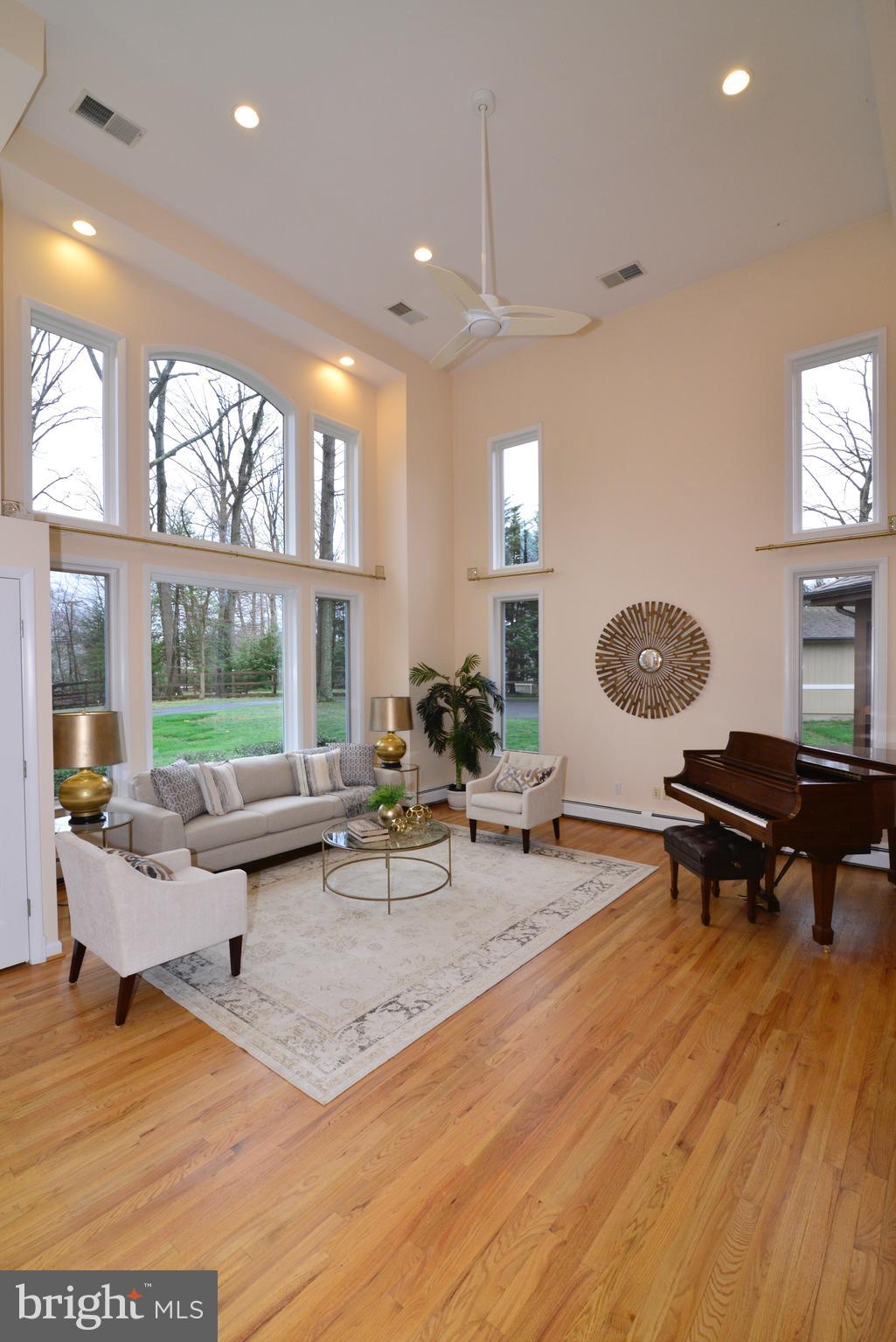 9600 Clarks Crossing Road Vienna, VA 22182 - Photo 4 of 79 Living room view with beautiful view