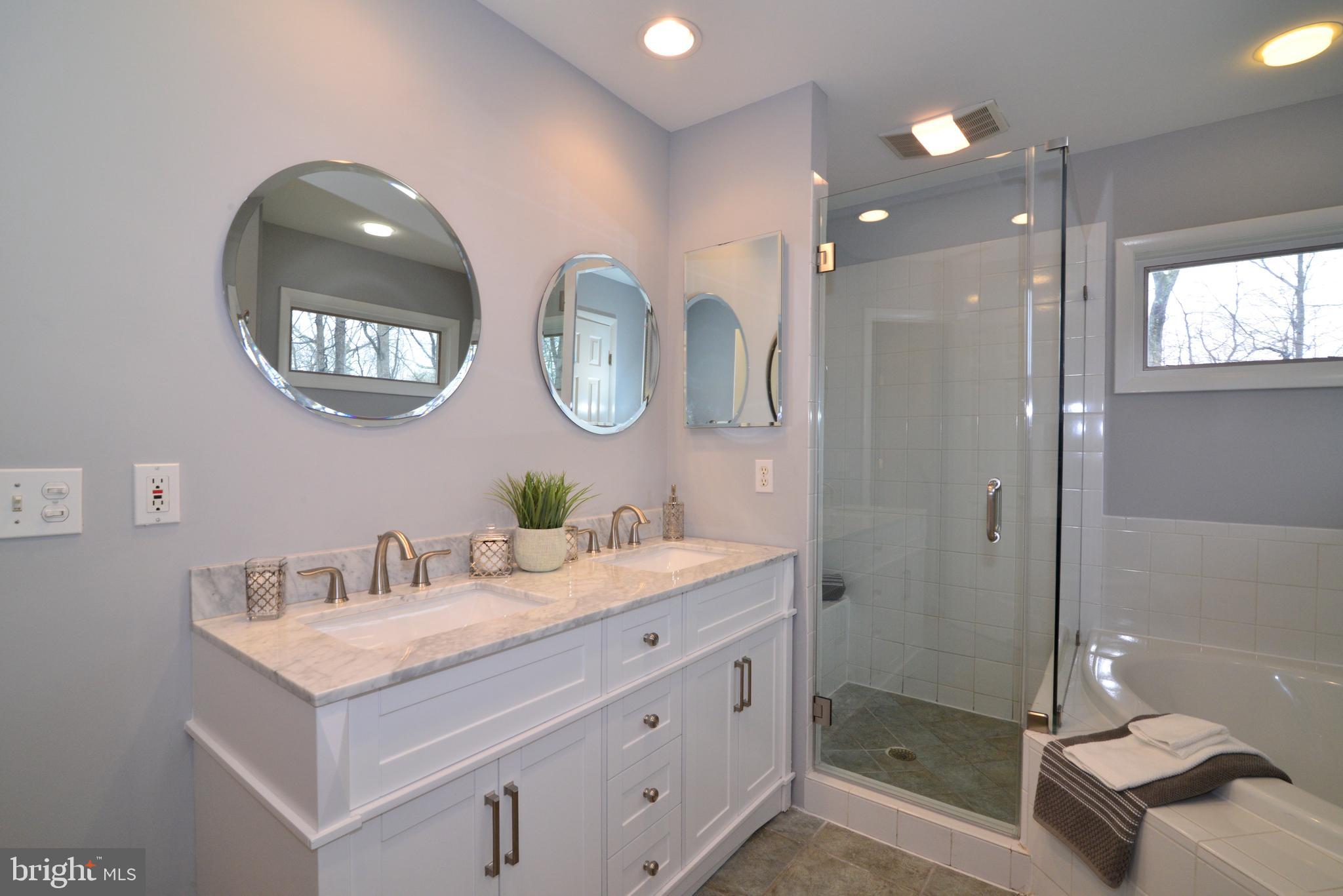 9600 Clarks Crossing Road Vienna, VA 22182 - Photo 29 of 79 MBR bathroom w/double vanities