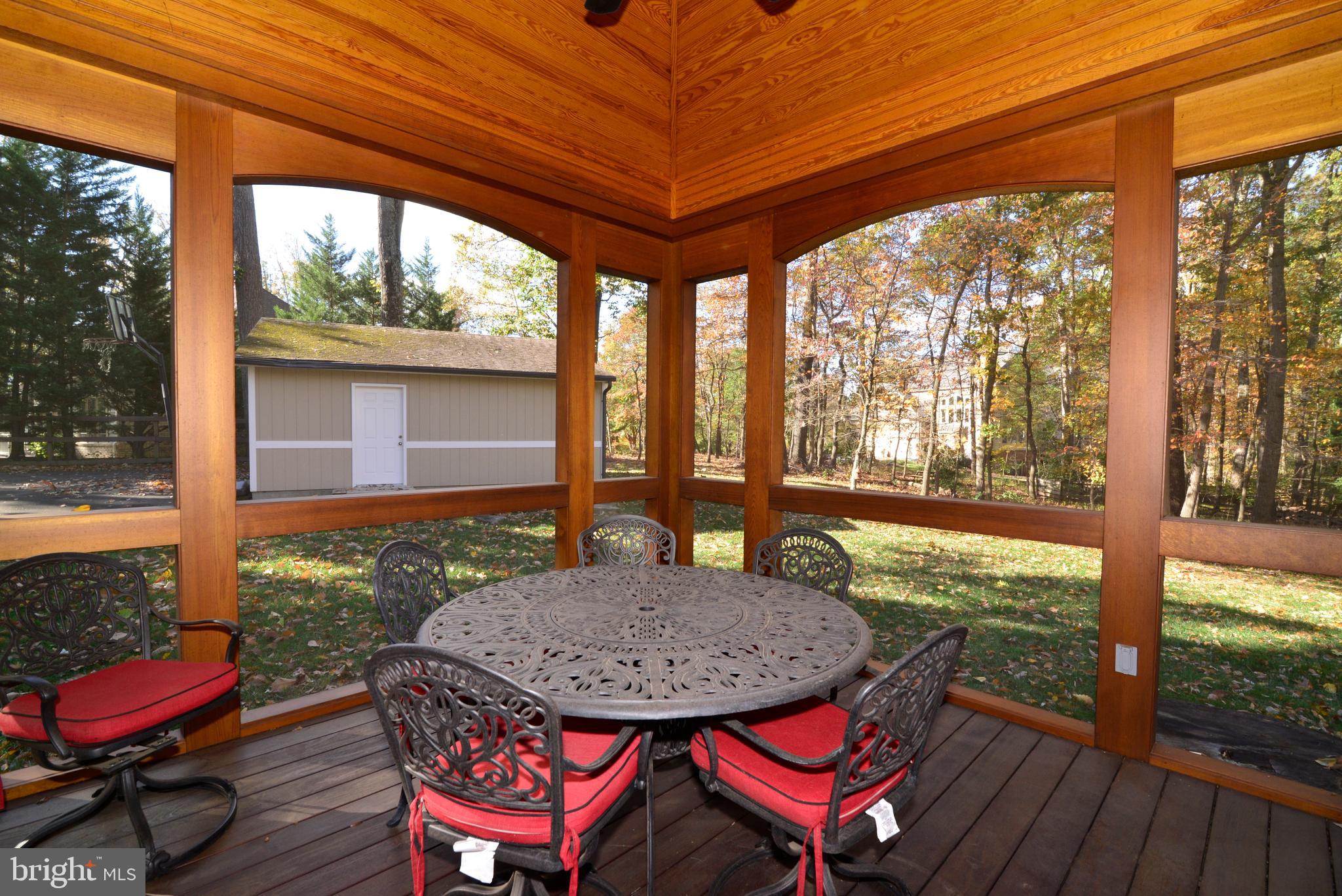 9600 Clarks Crossing Road Vienna, VA 22182 - Photo 59 of 79 Enclosed screen porch w/ electricity