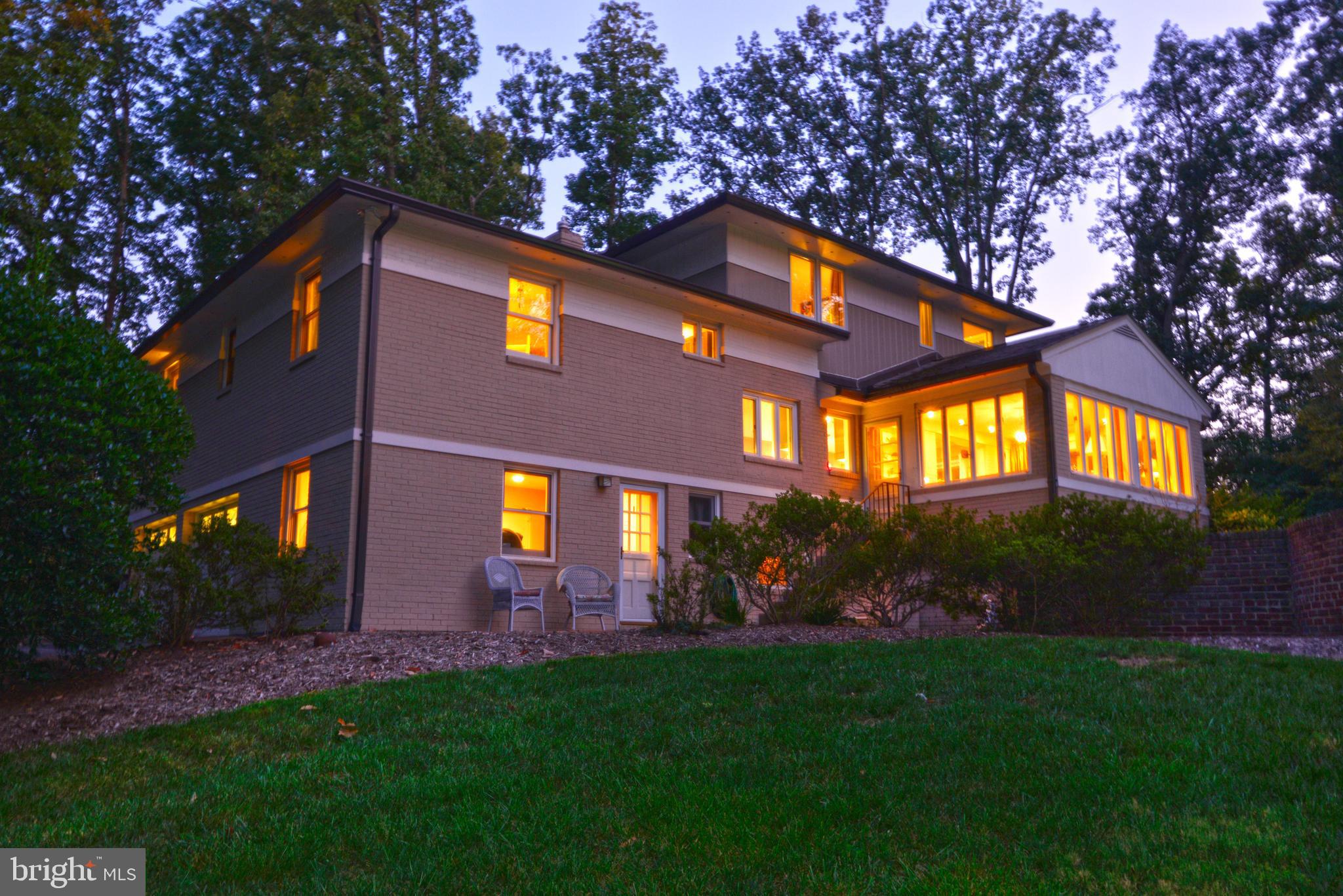 9600 Clarks Crossing Road Vienna, VA 22182 - Photo 66 of 79 View of back of house with sunroom