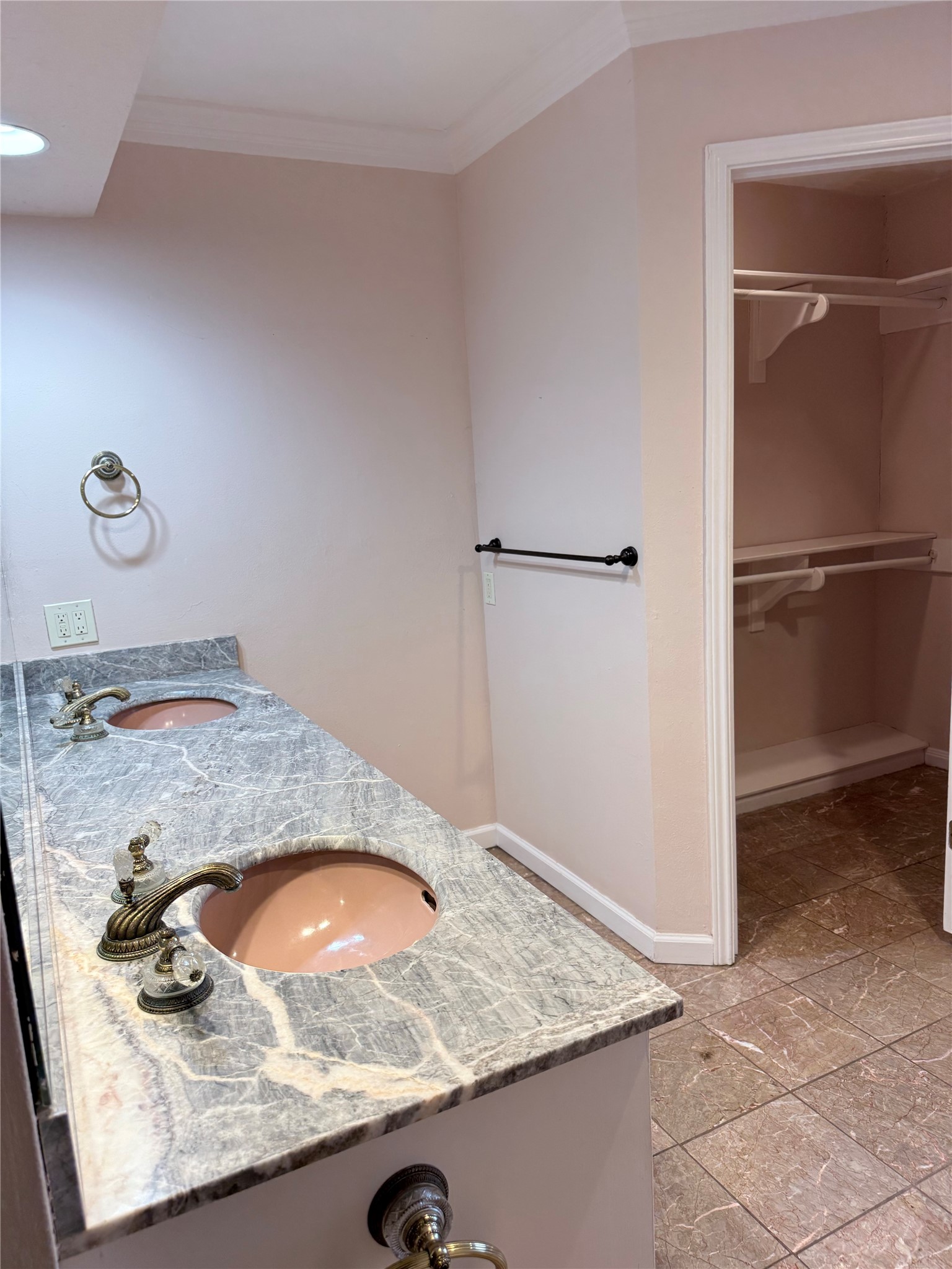 3802 Midforest Drive Houston, TX 77068 - Photo 12 of 31 a bathroom with a granite countertop sink and