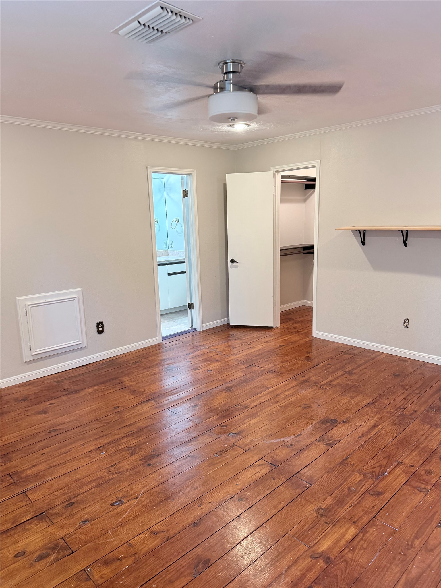3802 Midforest Drive Houston, TX 77068 - Photo 22 of 31 a view of empty room with wooden floor