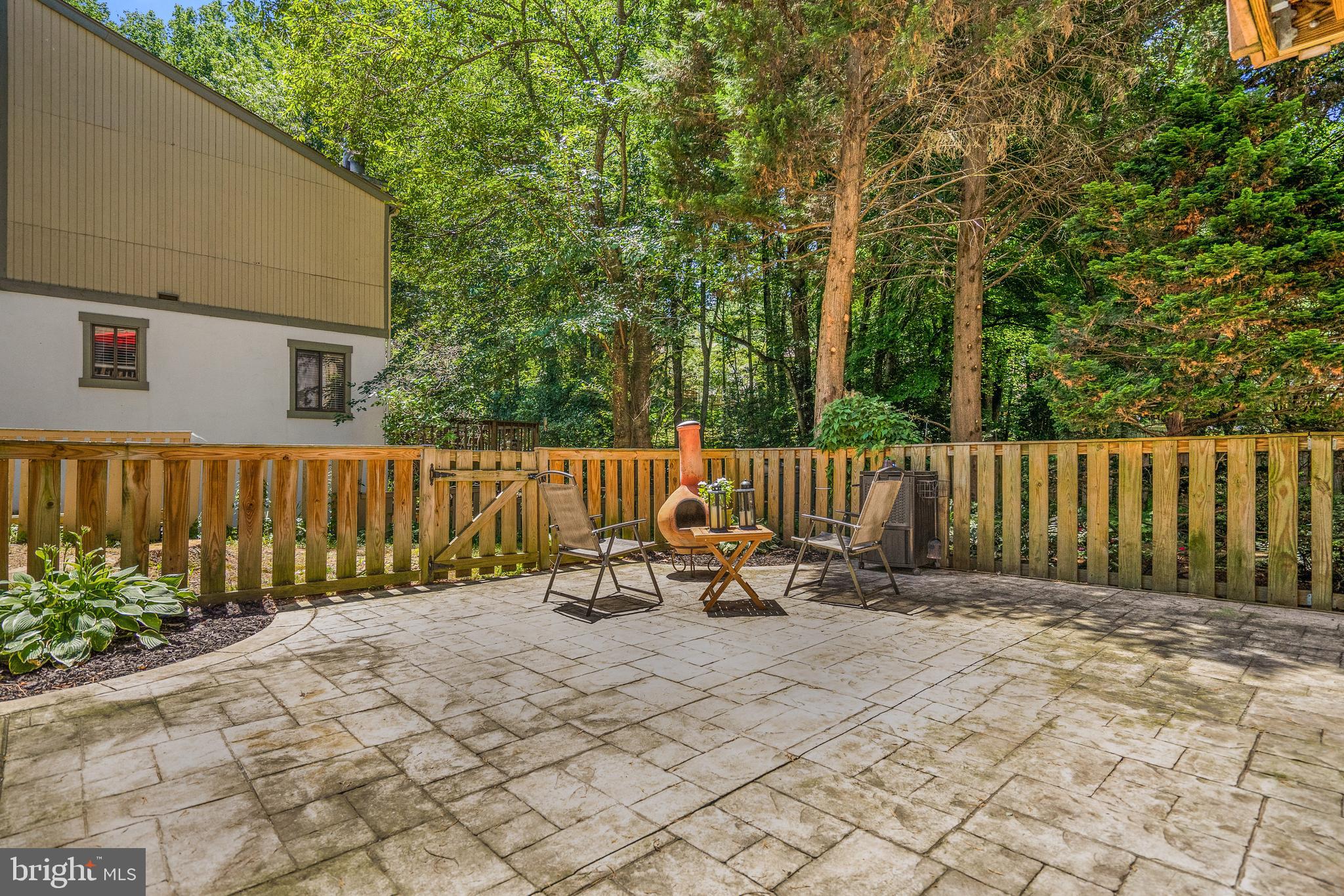 2343 Millennium Lane Reston, VA 20191 - Photo 30 of 35 Private patio area with mulch beds