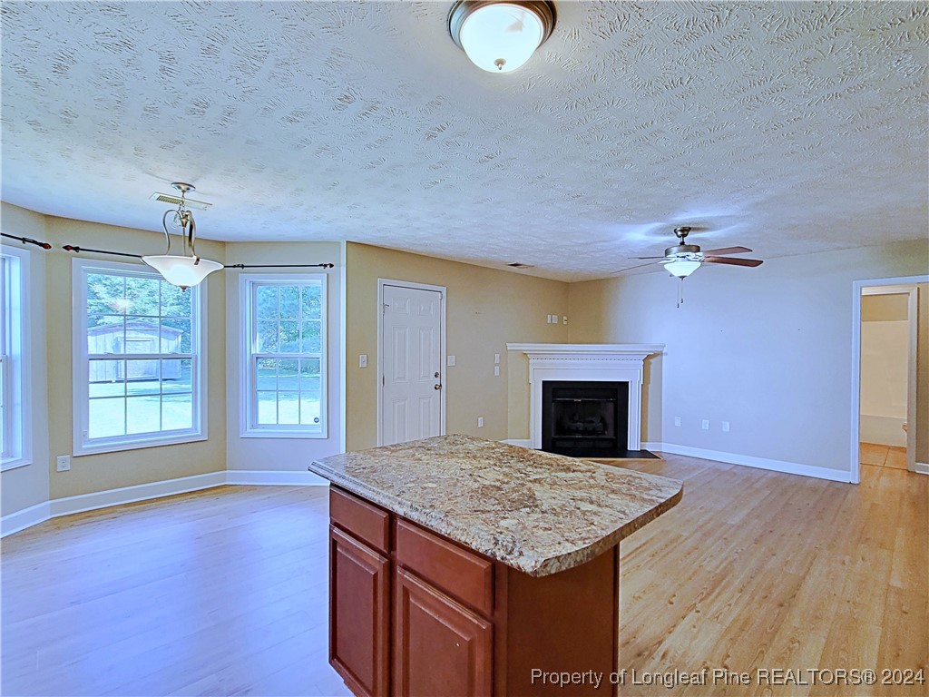 235 Chestnut Drive Raeford, NC 28376 - Photo 21 of 50 an outdoor space with wooden floor and fireplace