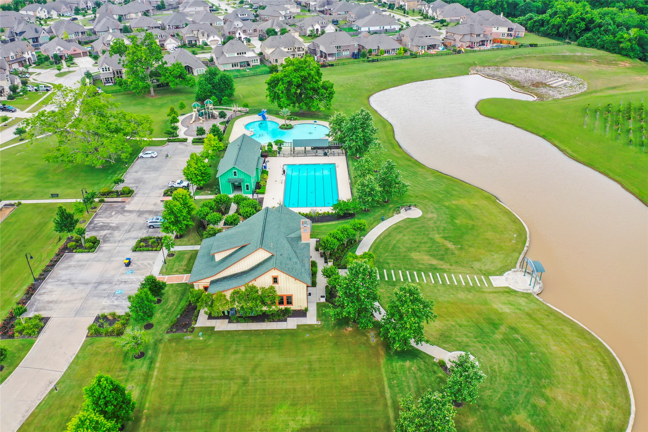 4307 Southpoint Way Fulshear, TX 77441 - Photo 13 of 18 an aerial view of a house
