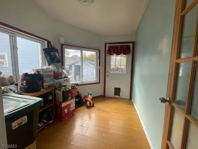 a room with furniture and a window