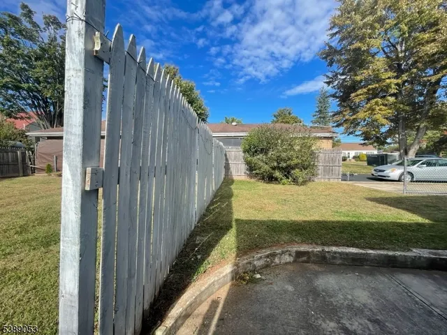 a view of a storage room