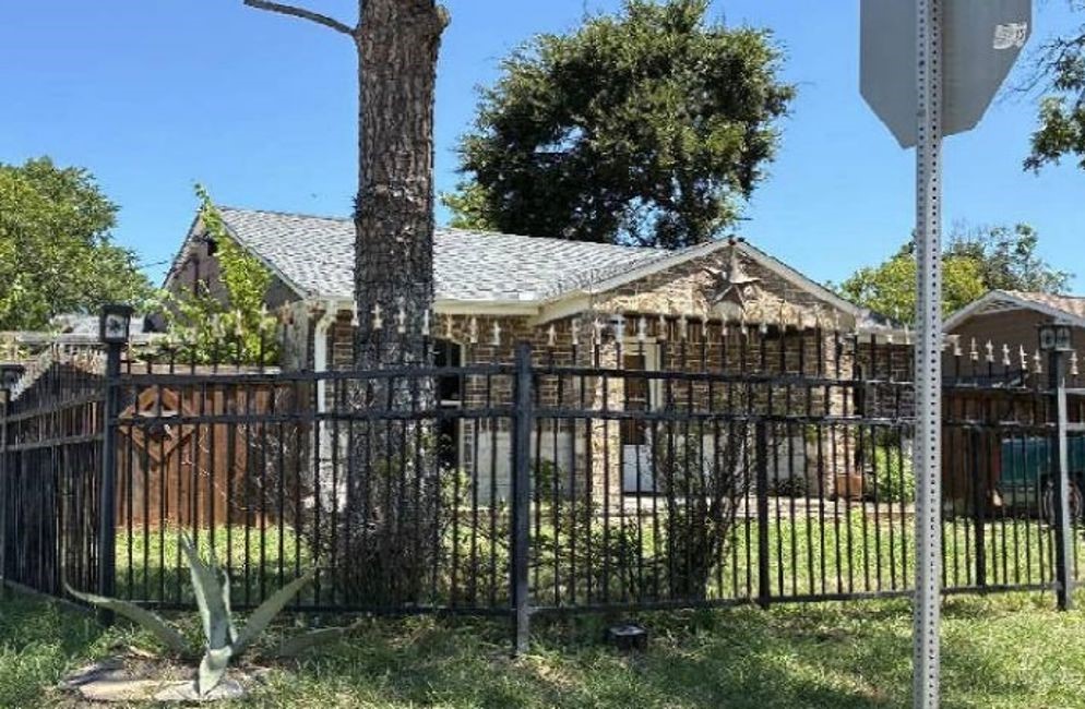 3701 Forbes Street Fort Worth, TX 76105 - Photo 3 of 6 a view of a wrought iron fences in front of house