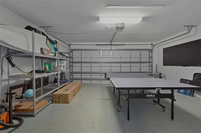 a room with gym equipment