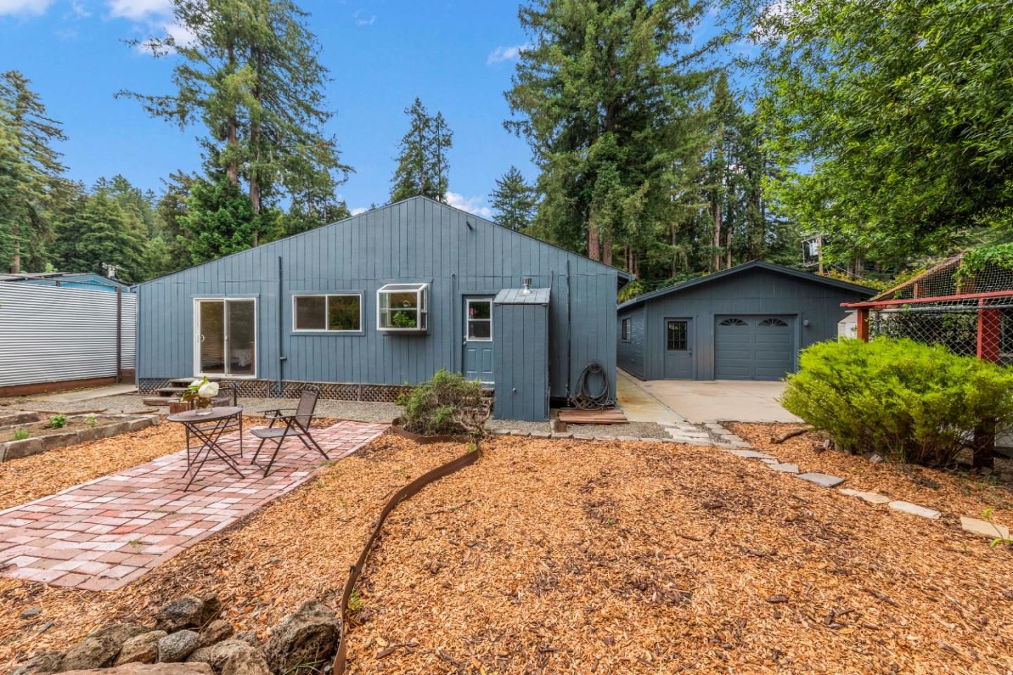 210 Madrona Way Ben Lomond, CA 95005 - Photo 47 of 56 a house with a outdoor space