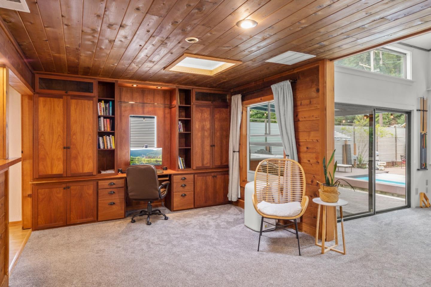 210 Madrona Way Ben Lomond, CA 95005 - Photo 9 of 56 a view of a room with gym equipment