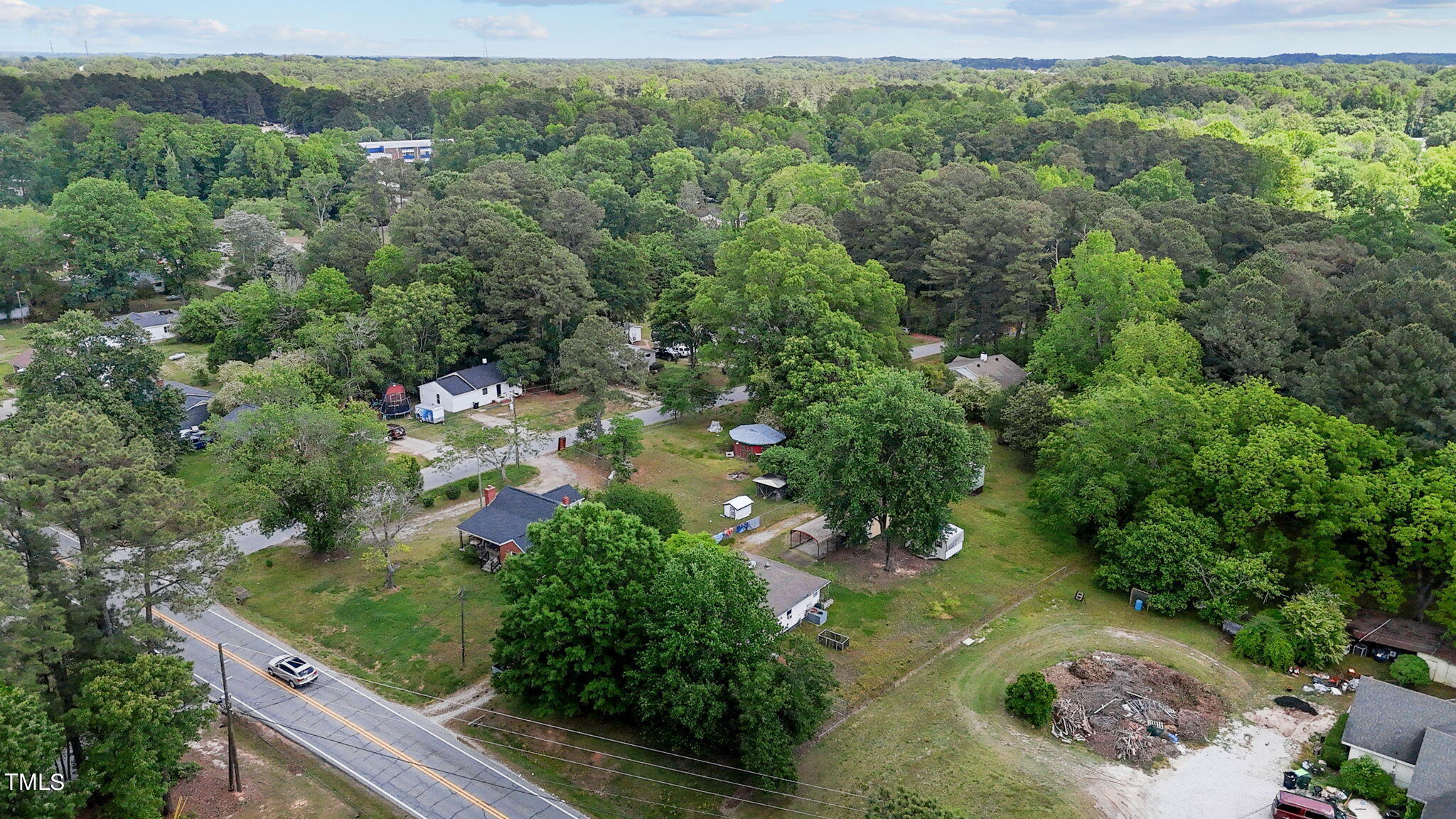 5209 Old Stage Road Raleigh, NC 27603 - Photo 27 of 34 Aerial View