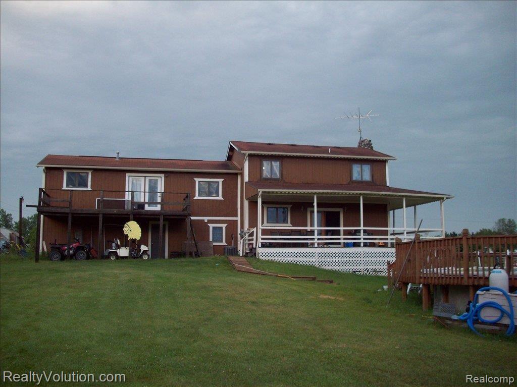 4241 Miller Road Capac, MI 48014 - Photo 1 of 18 Rear View