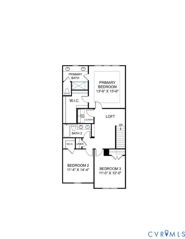 18747 Palisades Ridge Moseley, VA 23120 - Photo 32 of 43 SECOND FLOOR