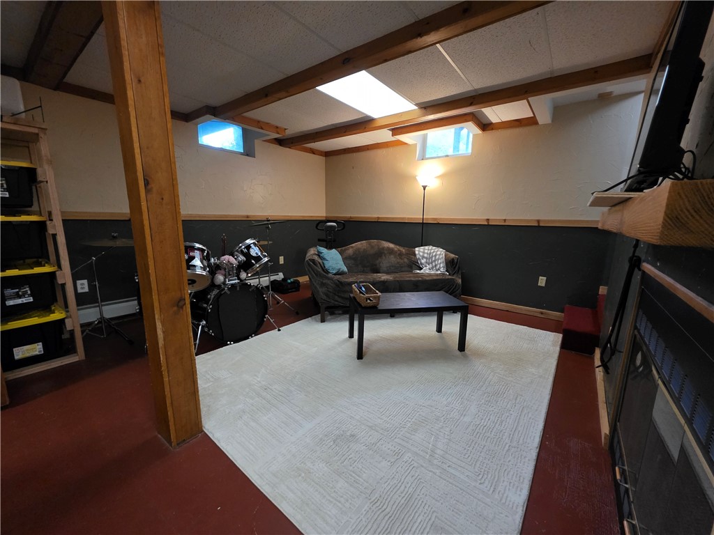 11752 Hendy Hollow Road Caton, NY 14871 - Photo 29 of 46 Basement recreation space