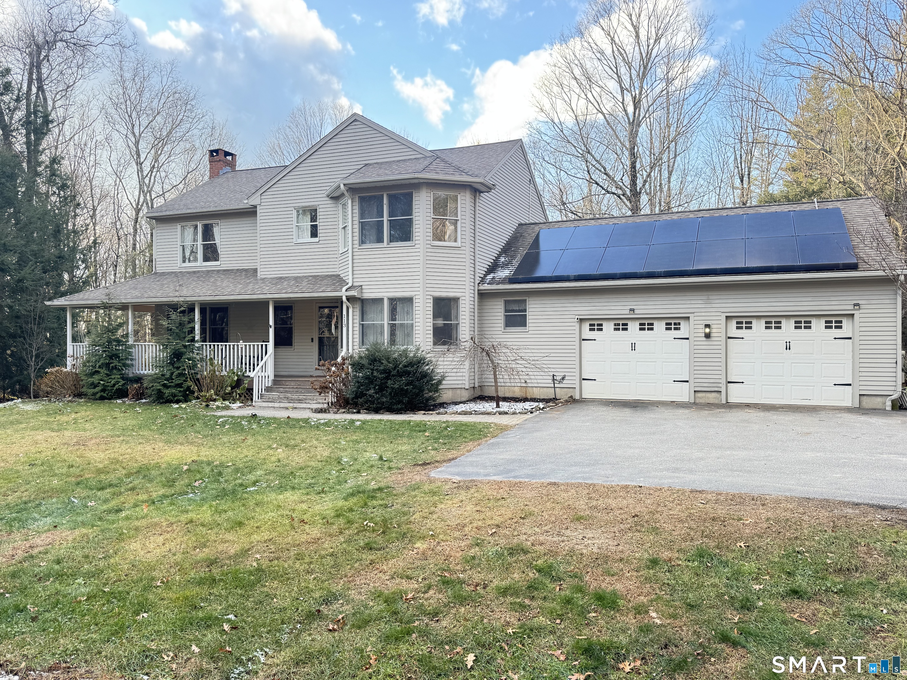 113 Michelec Road Stafford, CT 06076 - Photo 1 of 17 a front view of a house with garden