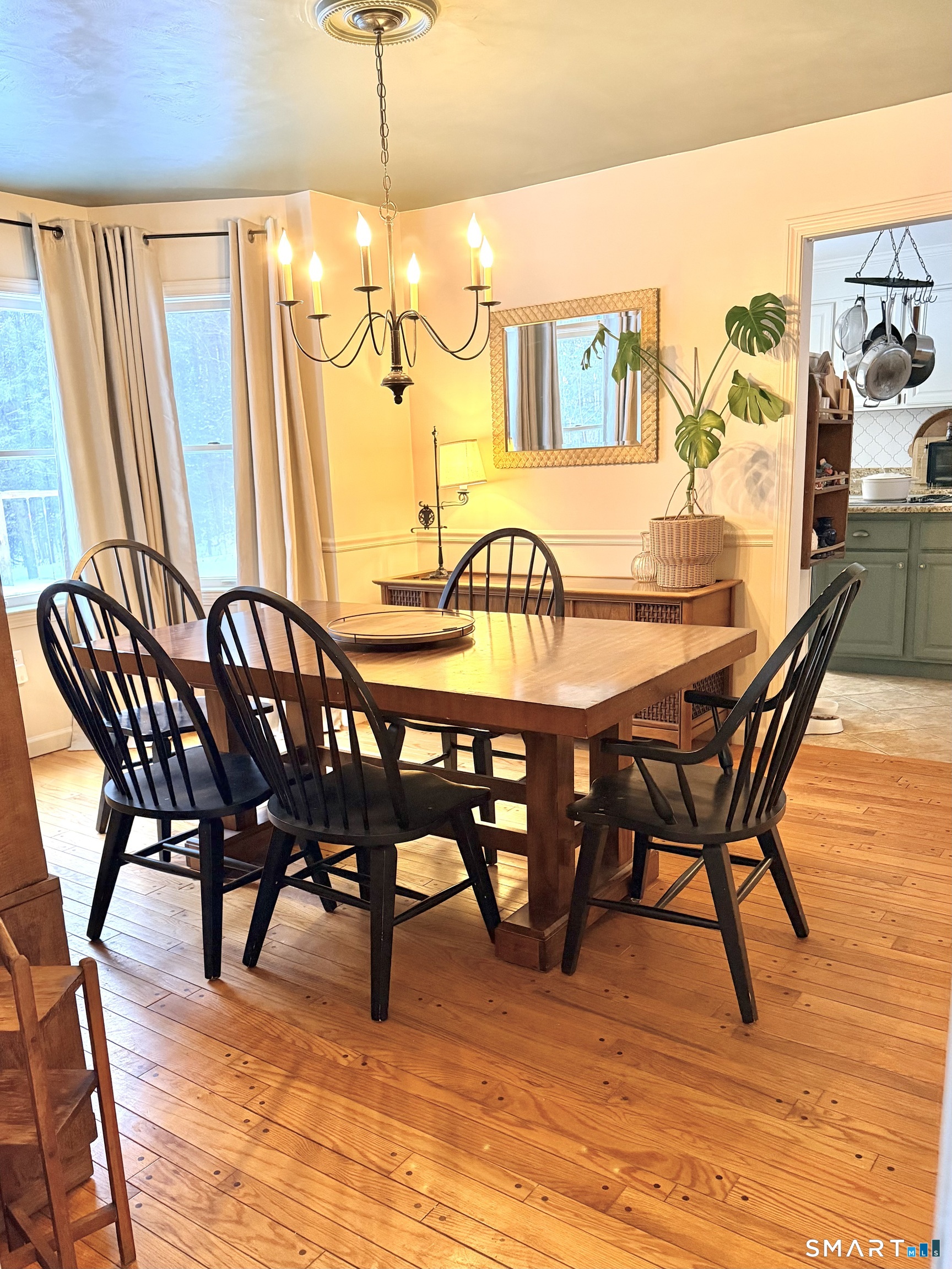 113 Michelec Road Stafford, CT 06076 - Photo 4 of 17 a view of a dining room and hall with furniture