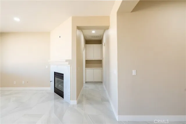 a view of a livingroom with a fireplace