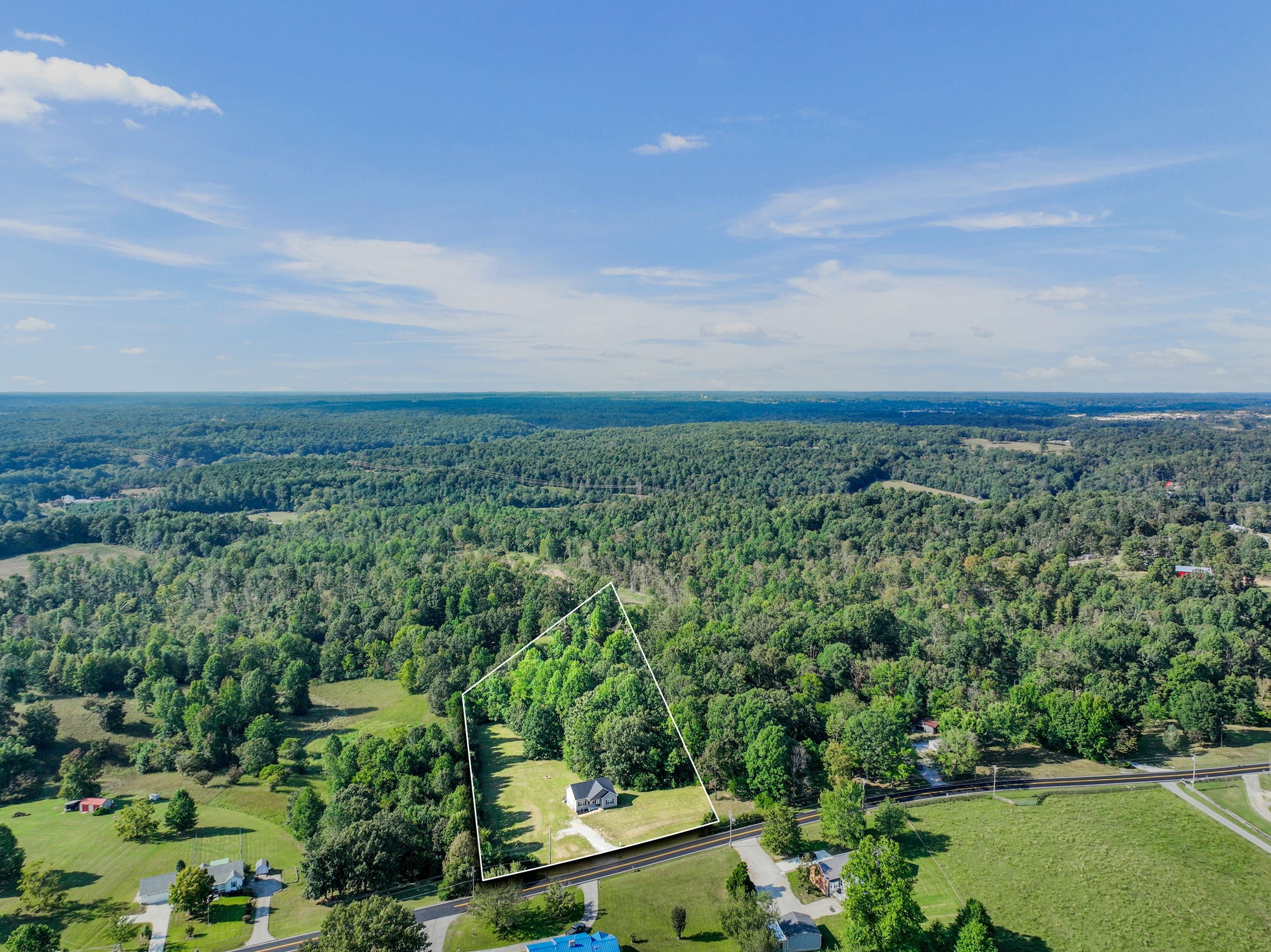 541 Murrell Road Dickson, TN 37055 - Photo 26 of 29 an aerial view of street and trees