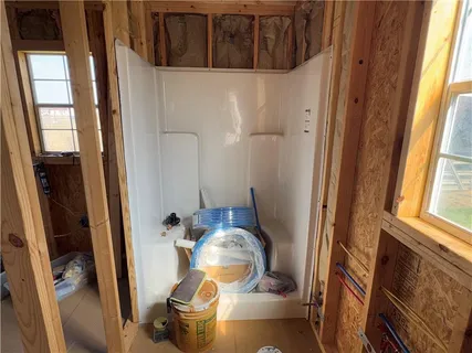 a view of an front door