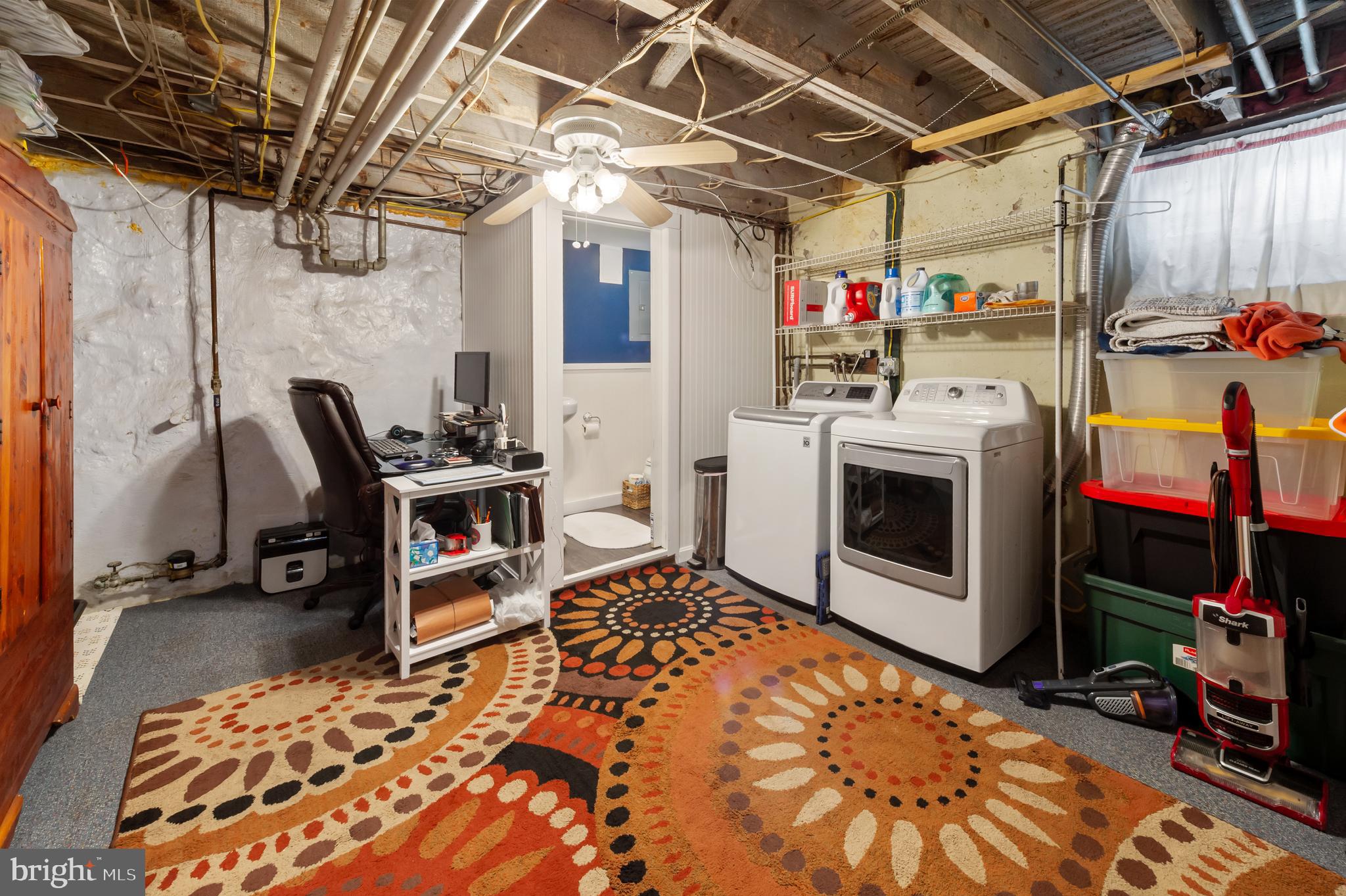 116 Oakley Road Upper Darby, PA 19082 - Photo 26 of 31 Basement Laundry/office