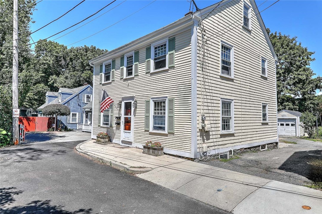 34 Central Street Bristol, RI 02809 - Photo 3 of 38 East facing side of structure