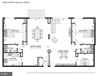 $525,000 | 2939 Van Ness Street Northwest, Unit 414, Washington, DC 20008