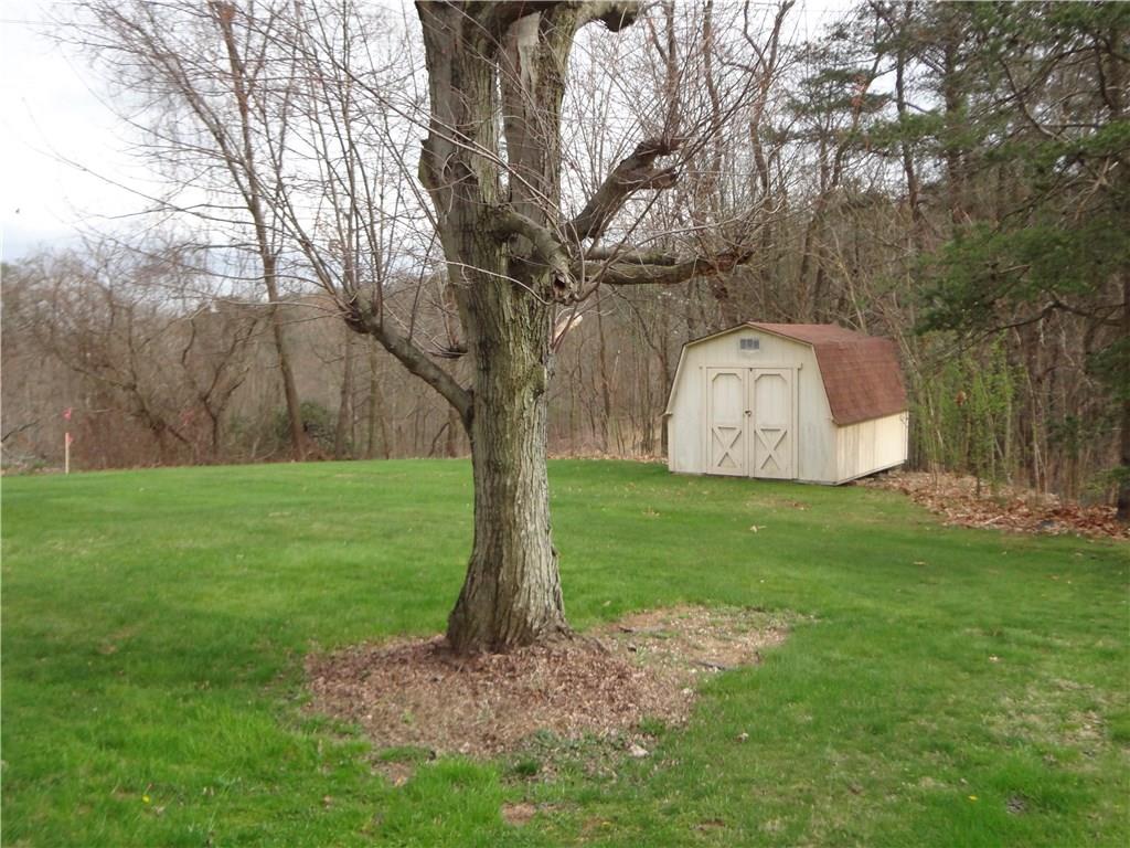 184 Ridgeview Drive Aliquippa, PA 15001 - Photo 23 of 23 Backyard View and Shed