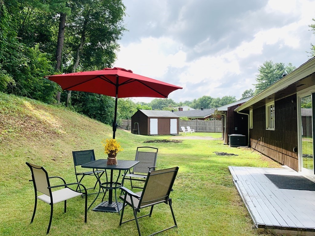 24 Algonquin Road Chelmsford, MA 01824 - Photo 37 of 38 a view of a house with swimming pool and sitting area