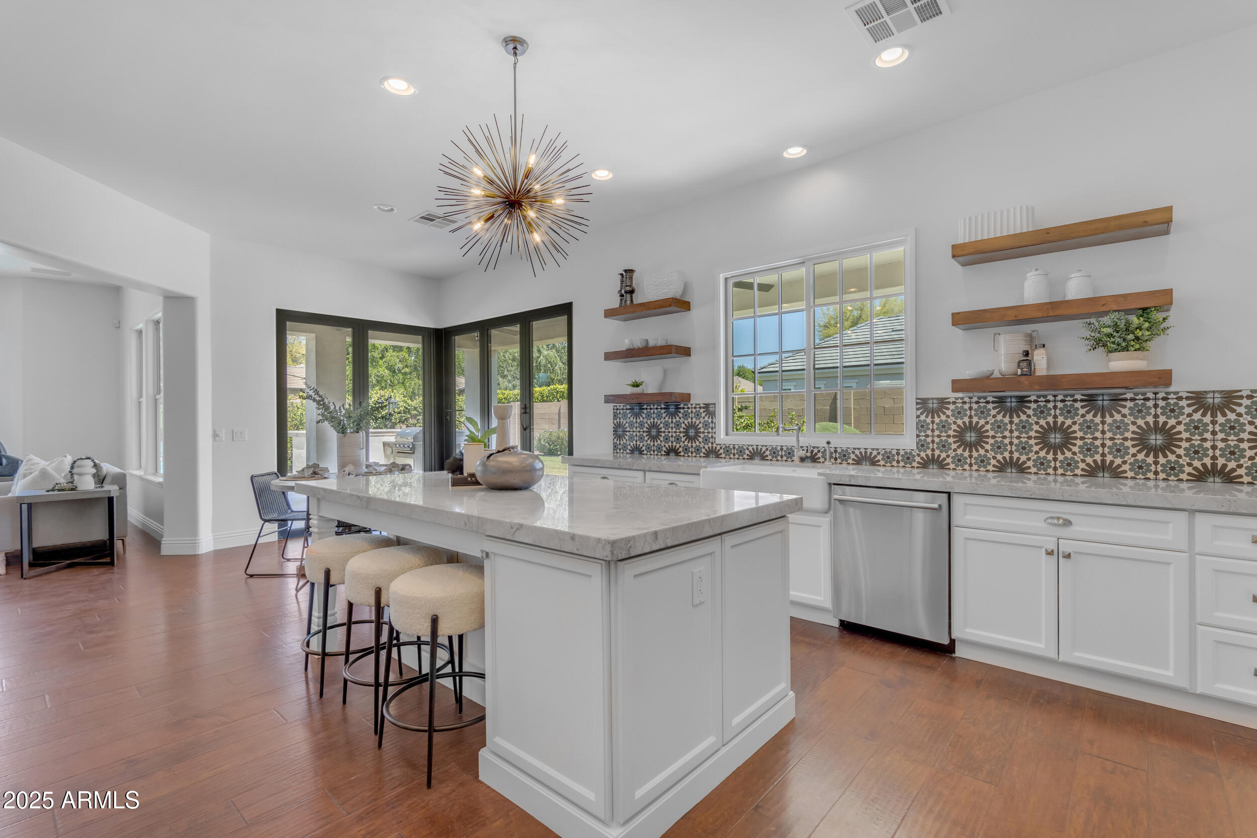 2820 Page Court Gilbert, AZ 85234 - Photo 33 of 109 Kitchen w/ Open Shelves