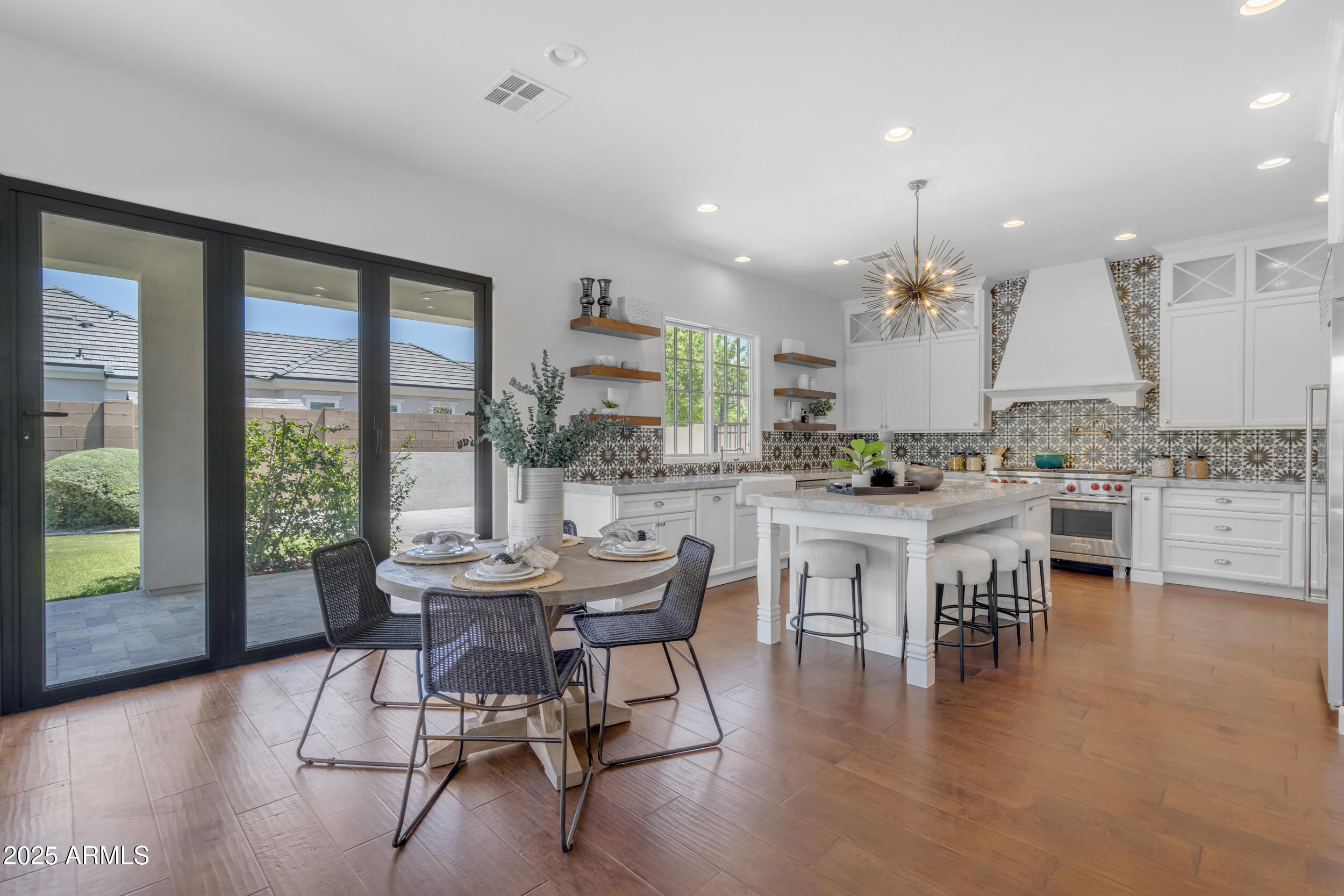 2820 Page Court Gilbert, AZ 85234 - Photo 4 of 109 Kitchen w/ bifold doors