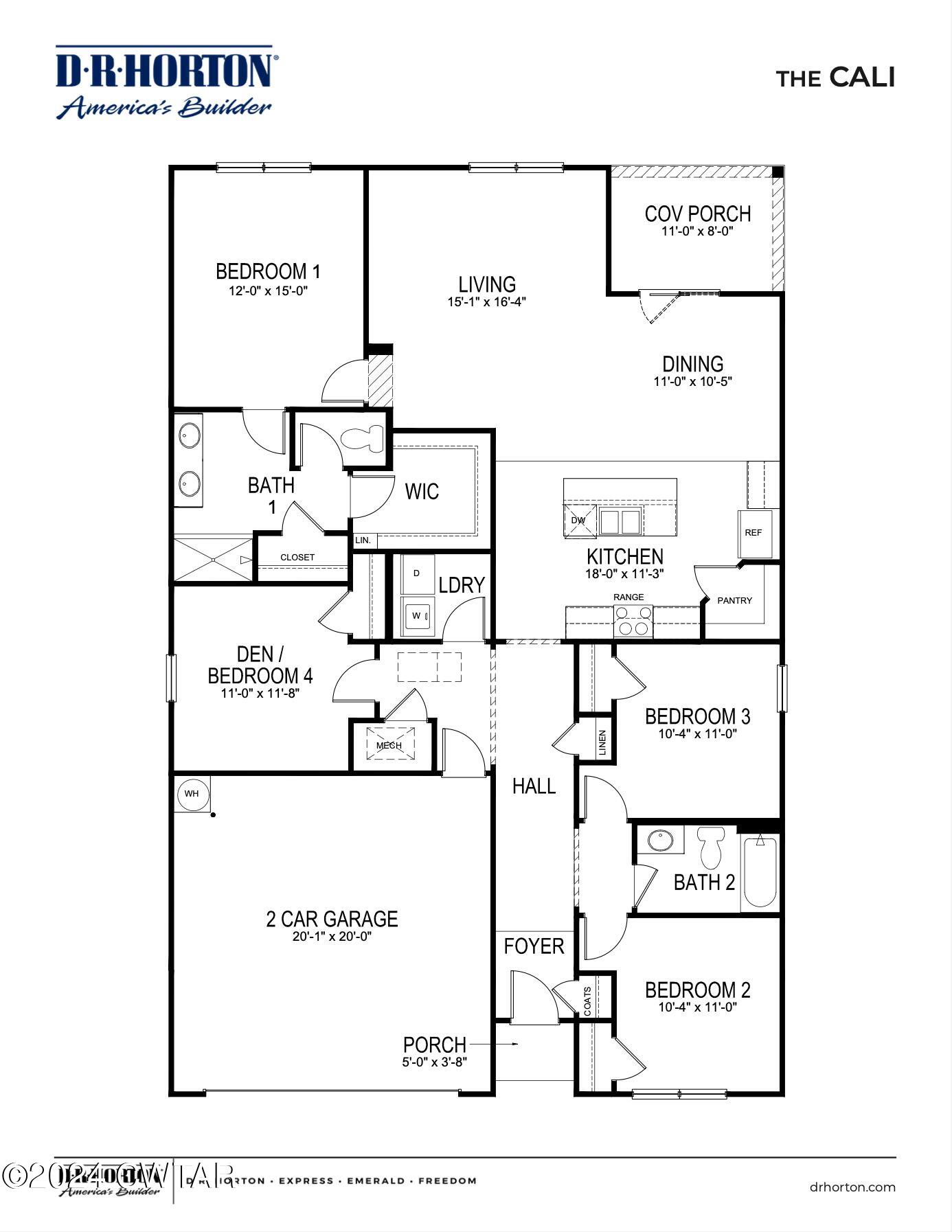 6 Vintage Grove Road Jackson, TN 38305 - Photo 17 of 17 Floorplan