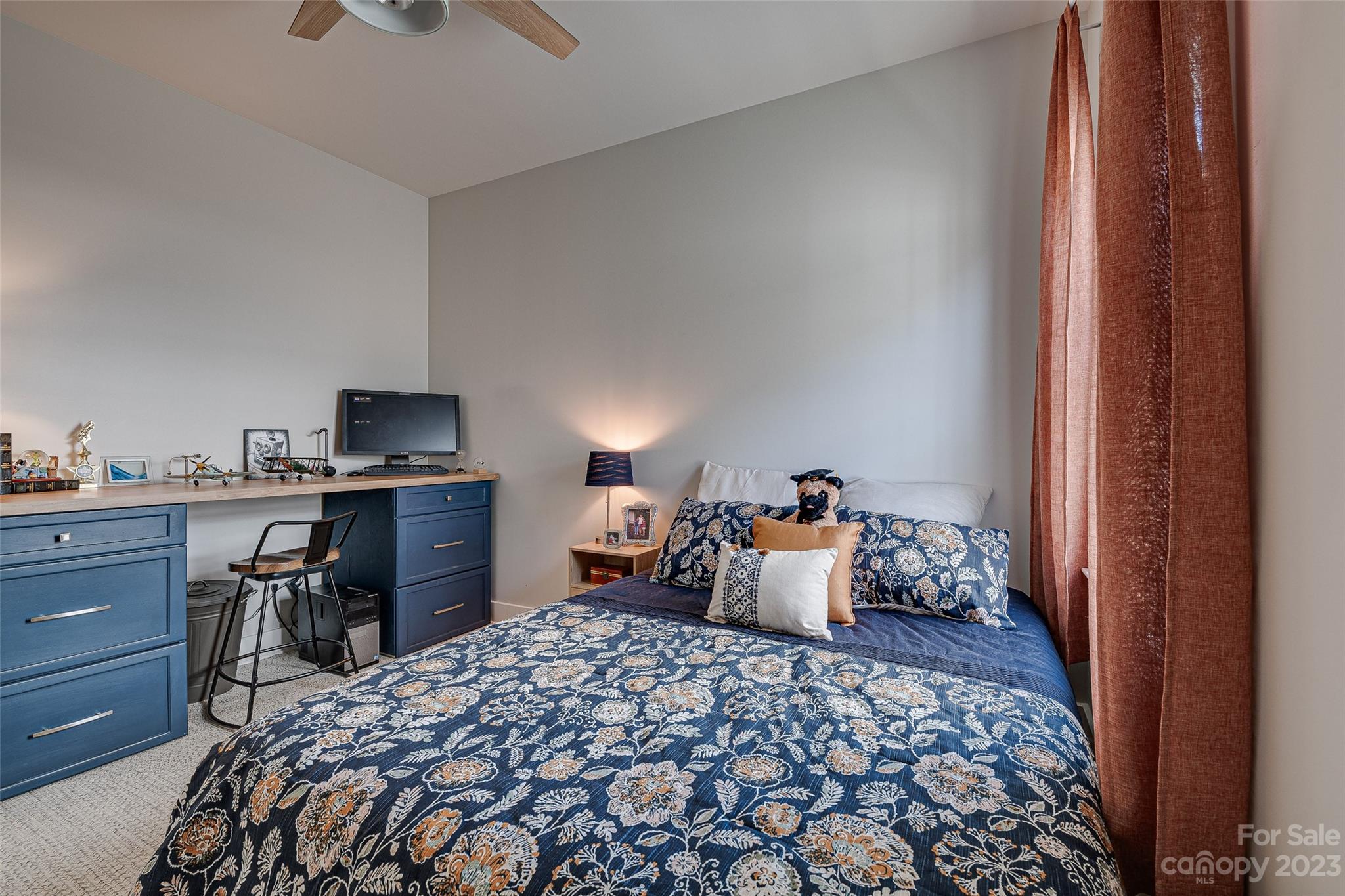 664 Bluff Loop Road Rock Hill, SC 29730 - Photo 17 of 26 a bed room with a bed and a window