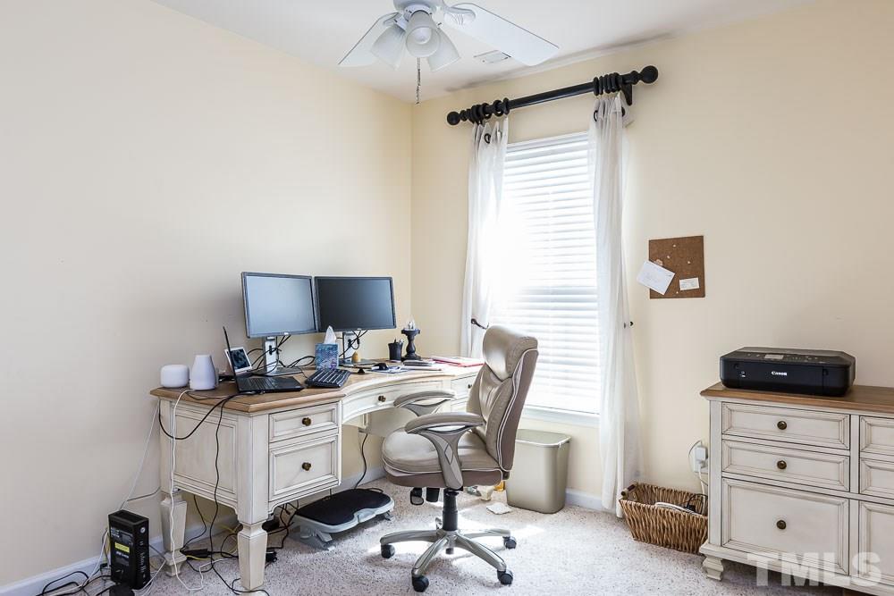 8225 Pilots View Drive Raleigh, NC 27617 - Photo 13 of 20 Currently used as a home office, plenty of room for a perfect guest room!