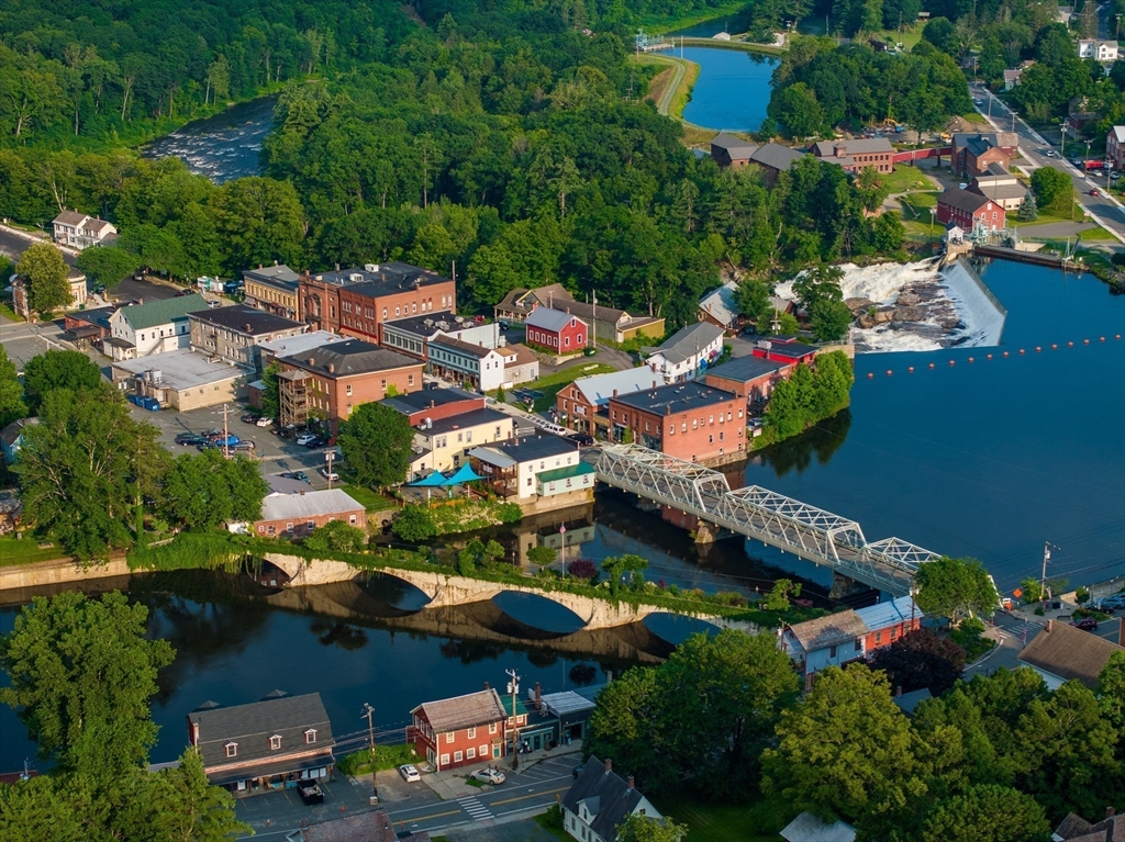 10 Deerfield Avenue, Unit 5 Shelburne, MA 01370 - Photo 24 of 28 an aerial view of a houses and an outdoor space