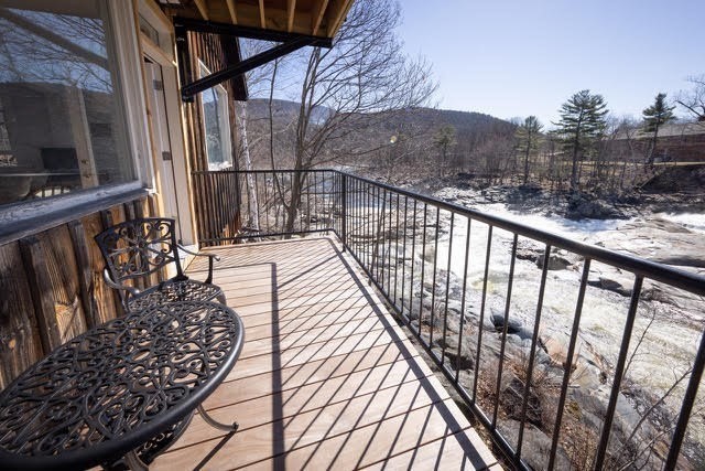 10 Deerfield Avenue, Unit 5 Shelburne, MA 01370 - Photo 3 of 28 a view of balcony with wooden floor