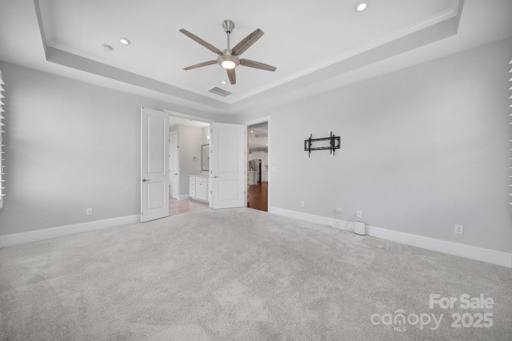 3509 Aqua Point Drive York, SC 29745 - Photo 20 of 48 an empty room with a ceiling fan and a window
