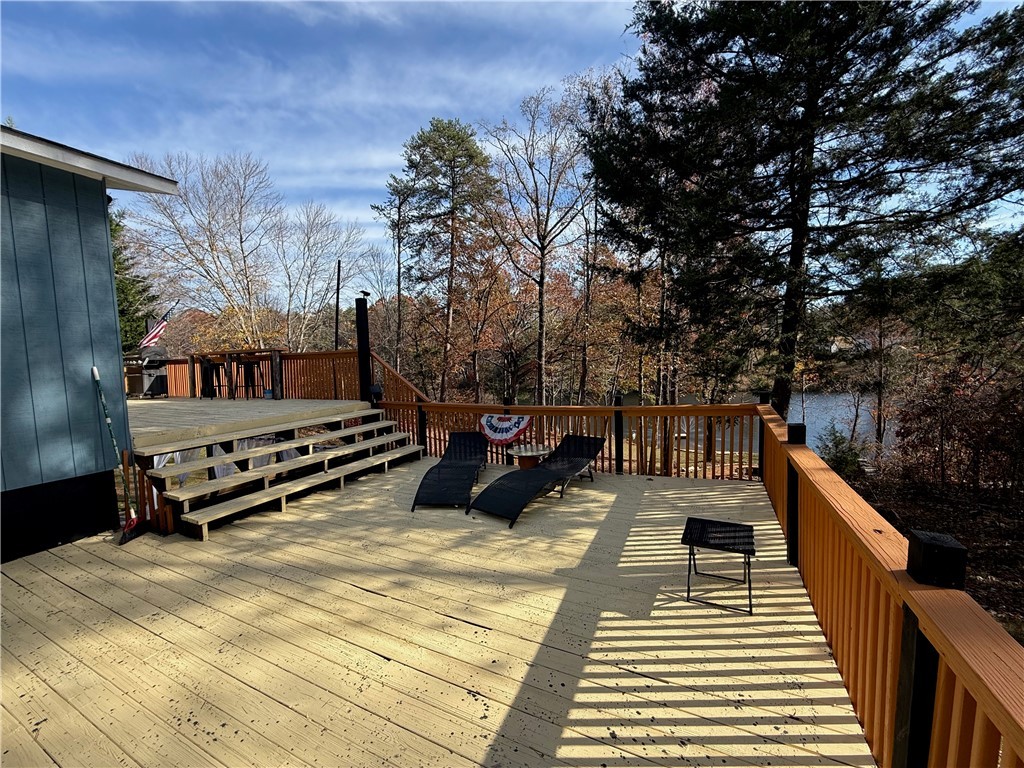 278 Big Rock Lake Road Pickens, SC 29671 - Photo 5 of 28 Side deck