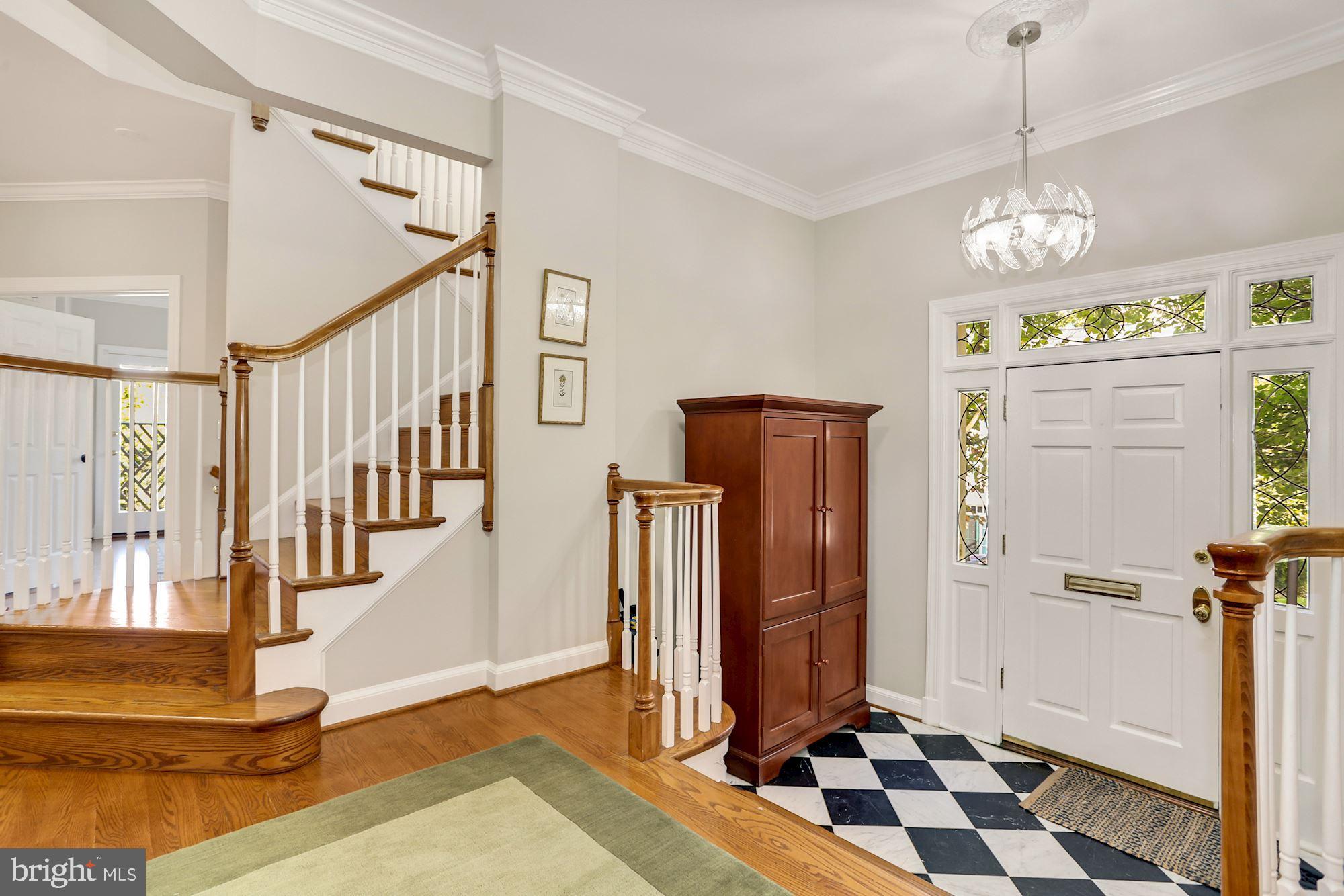 5108 Warren Place Northwest Washington, DC 20016 - Photo 2 of 32 Inviting Foyer