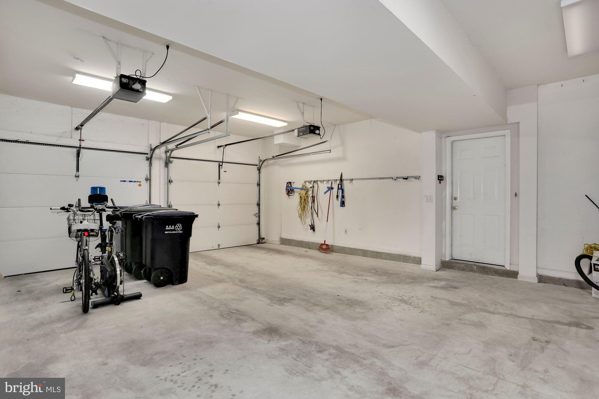 5108 Warren Place Northwest Washington, DC 20016 - Photo 28 of 32 2 Car Garage with Lots of Room for Extra Storage
