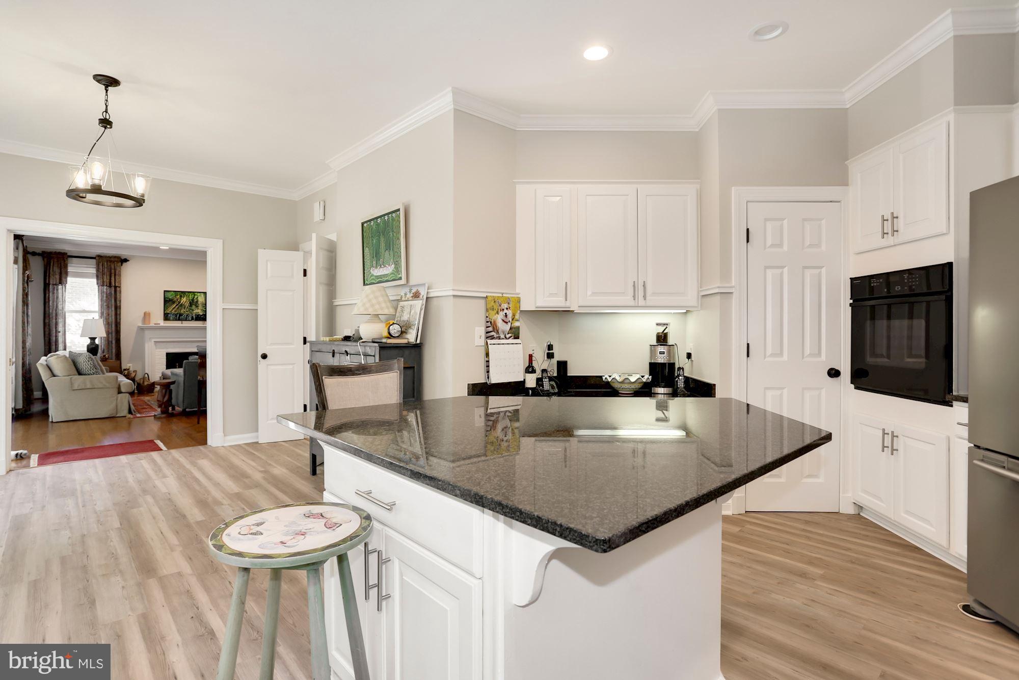 5108 Warren Place Northwest Washington, DC 20016 - Photo 7 of 32 Gourmet Kitchen with Island and Pantry