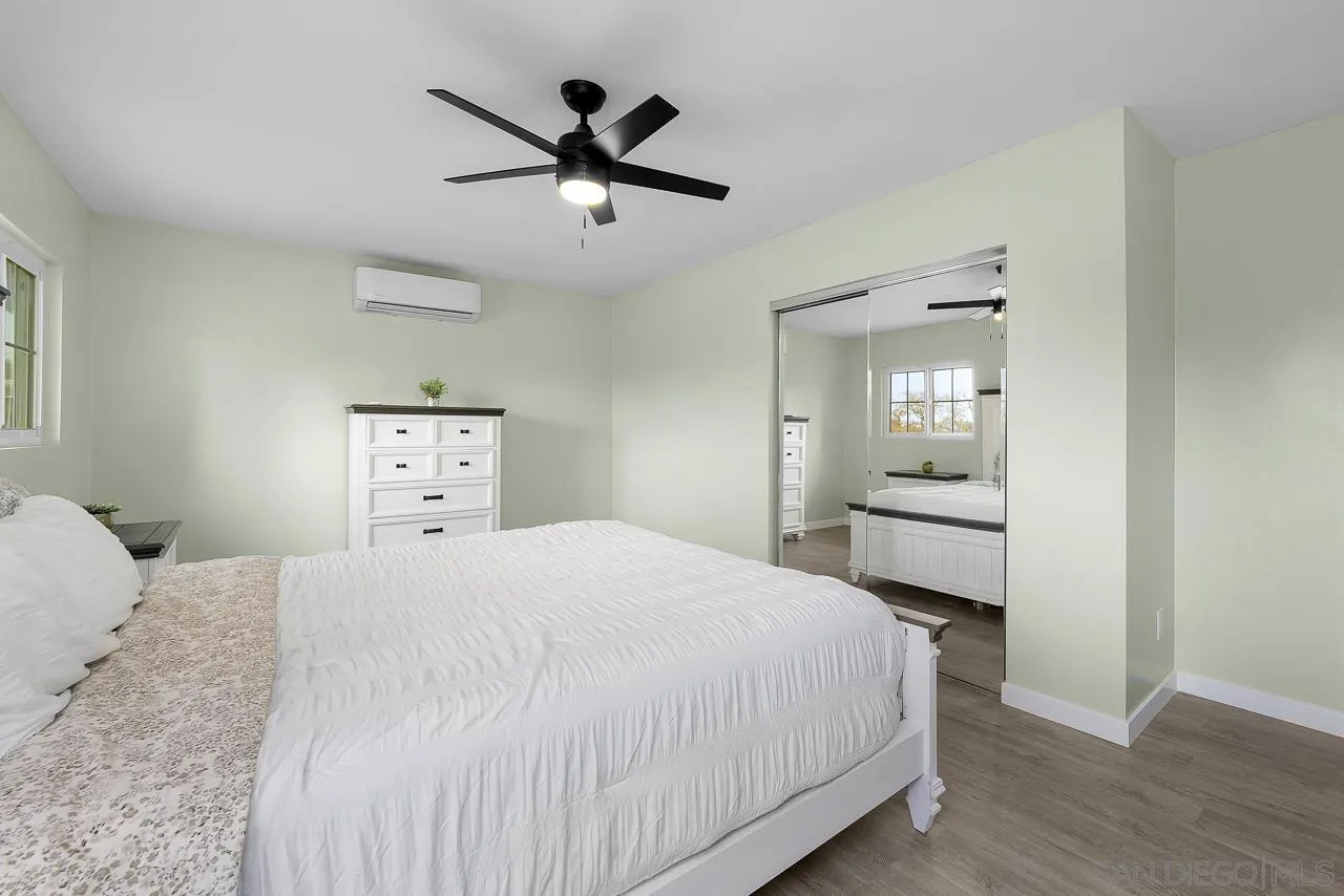 3232 Monterey Crest Drive Jamul, CA 91935 - Photo 17 of 52 a bedroom with a bed and a view of bathroom