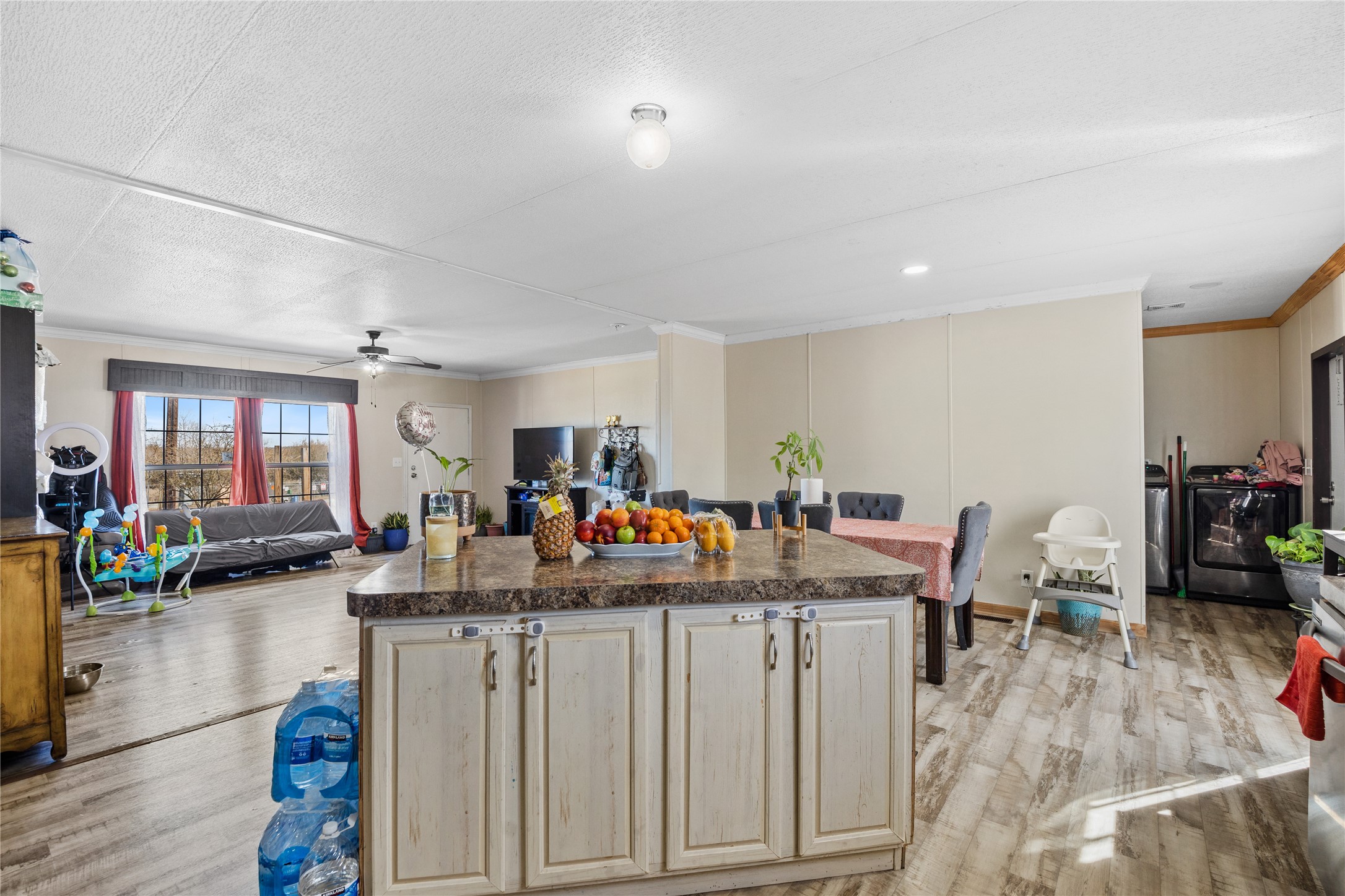 513 Duchess Pass Kyle, TX 78640 - Photo 5 of 16 a view of a living room and dining room