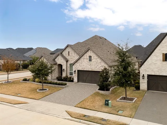a view of a house with a patio